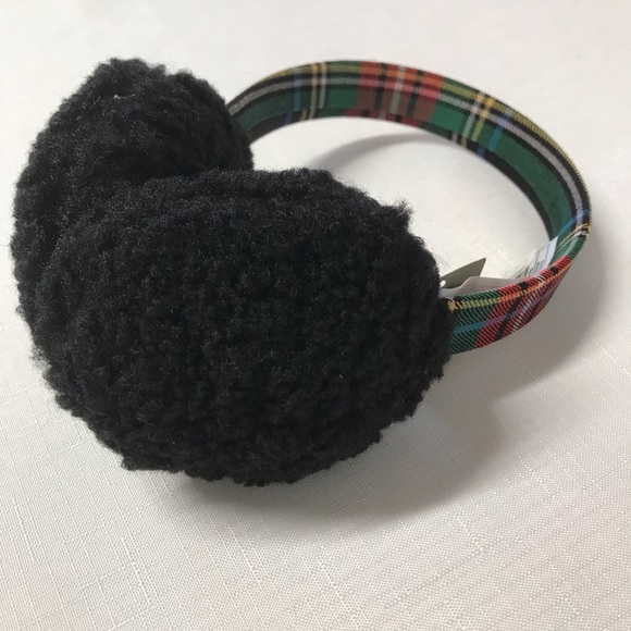 J. Crew Accessories Ear Muffs Nwt Christmas Plaid J Crew Headband